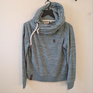 Naketano Women's Fleece Pullover Hoodie Sweatshirt Size Large